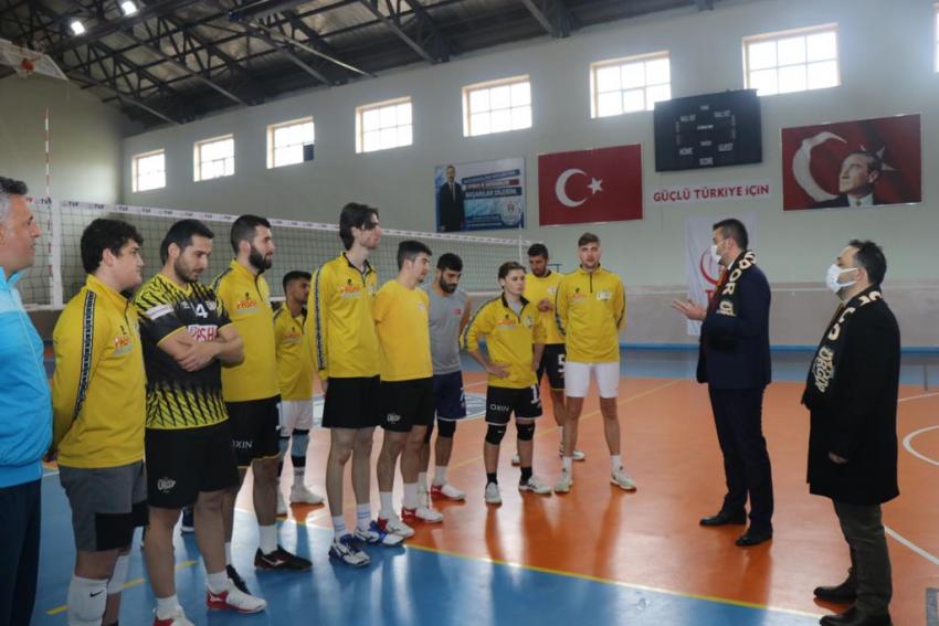 Ürgüp Spor Voleybol Takımına Motivasyon Ziyareti
