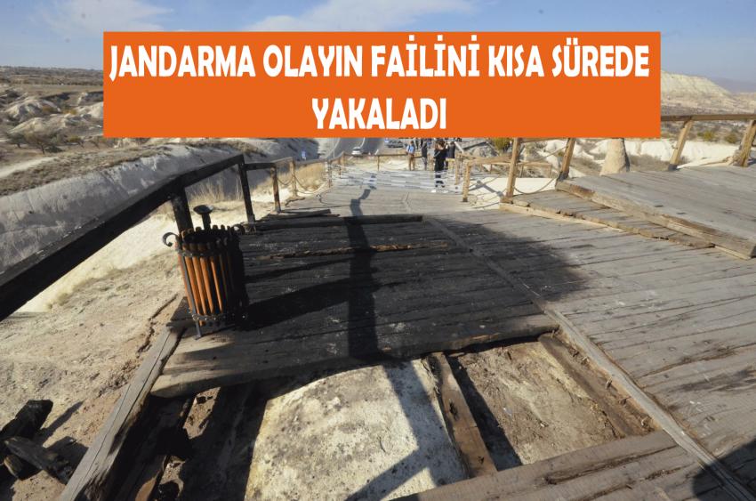 Jandarma Olayın Failini Kısa Sürede Yakaladı