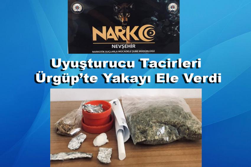 Uyuşturucu Tacirleri Ürgüp'te Yakayı Ele Verdi