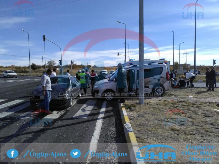 Trafik Kazası Meydana Geldi