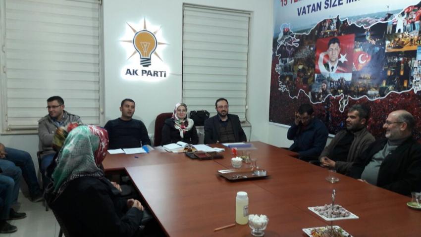 AK Parti Ürgüp İlçe Yönetimi İlk Toplantısını Yaptı