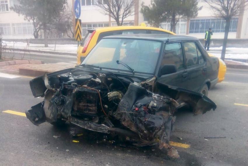 Trafik Kazası Meydana Geldi