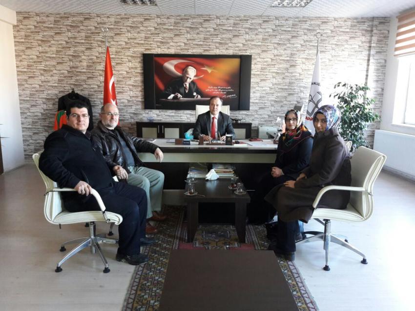Ak Partiden Milli Eğitim Müdürlüğüne Ziyaret