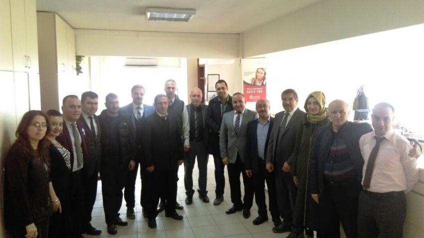 Mali Müşavirlerden Mal Müdürlüğüne Ziyaret