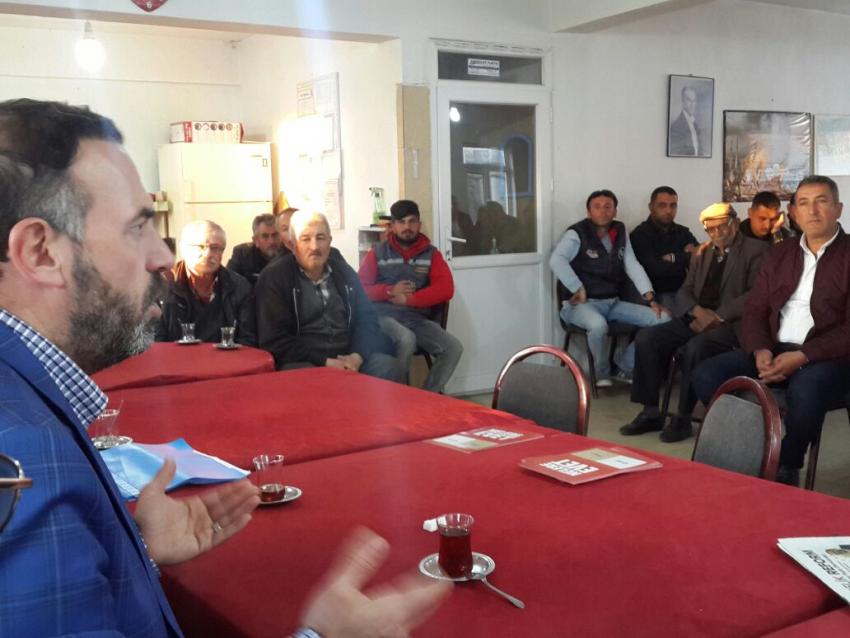 AK Parti Ürgüp Köylere Çıkarma Yaptı