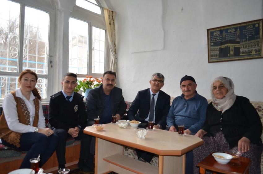 Ürgüp Emniyetinden Şehit ve Gazi Ailelerine Ziyaret