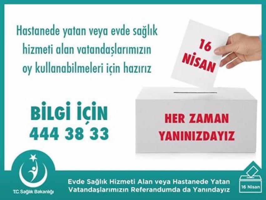 Hasta Yatan Referandumda Nasıl Oy Kullanacak