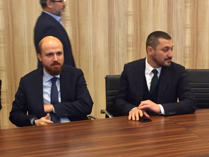 Milletvekili Açıkgöz, Bilal Erdoğan'la DERSİAD Genel Merkezinde