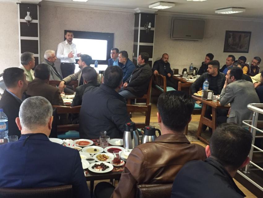 Milletvekili Açıkgöz, Nevşehir Çarşı Esnafı İle Bir Araya Geldi
