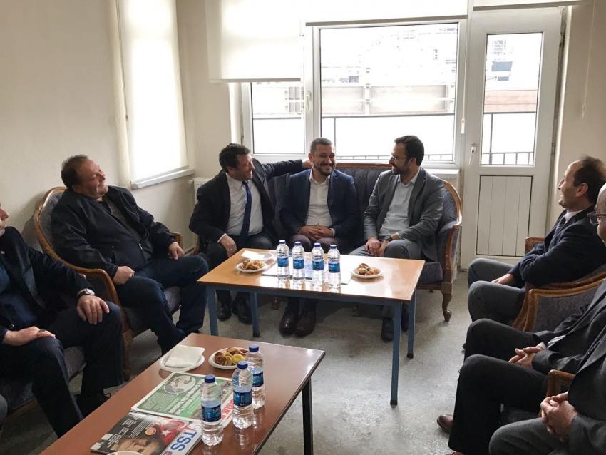 Milletvekili Açıkgöz, Türk Sağlık-Sen Nevşehir Şubesini Ziyaret Etti