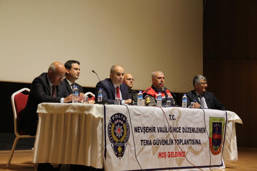 Ürgüp'te Halkında Katılımı İle TEMA Güvenlik Toplantısı Yapıldı