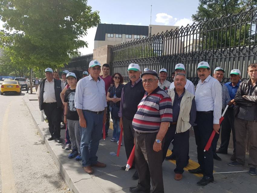 Ürgüplü Çiftçiler Ankara'da Buluştu
