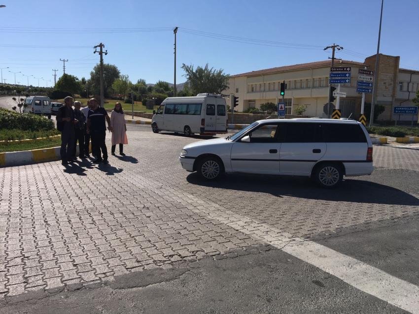 Trafik Kazası Meydana geldi