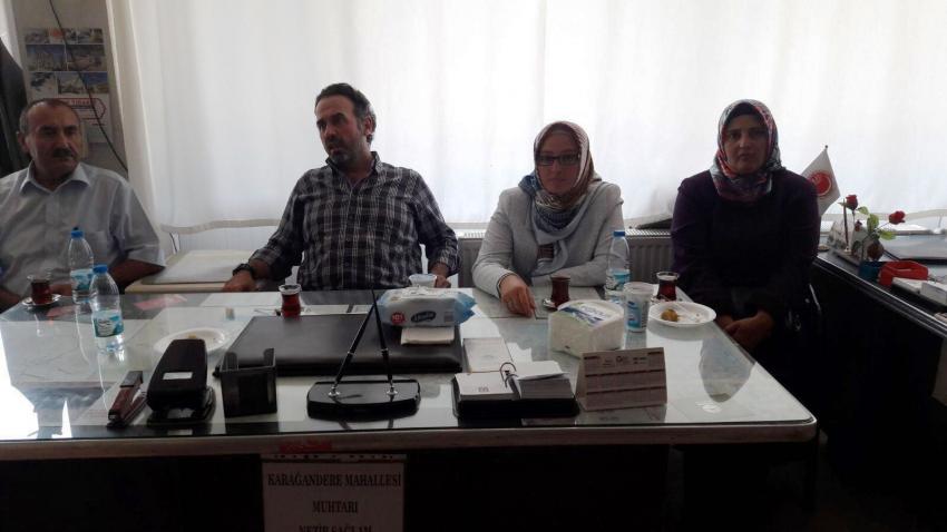 Milletvekili Göktürk, Ürgüp Mahalle Muhtarları İle Buluştu