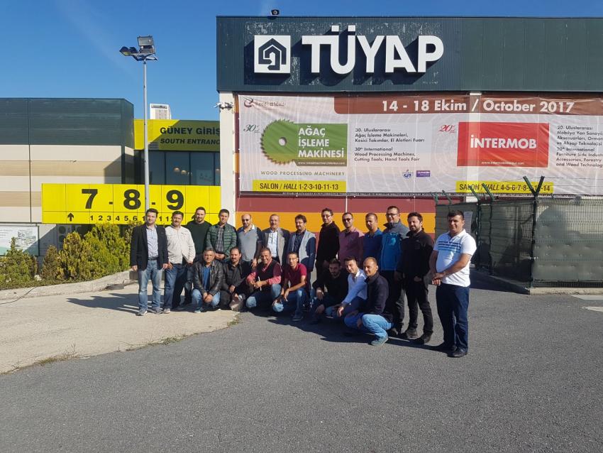 Ticaret ve Sanayi Odası Üyeleri İle Mobilya Fuarına Katıldı