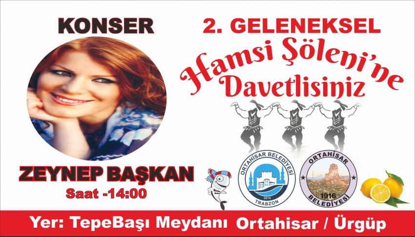 Geleneksel 2. Hamsi Şölenine ve Konsere Davetlisiniz