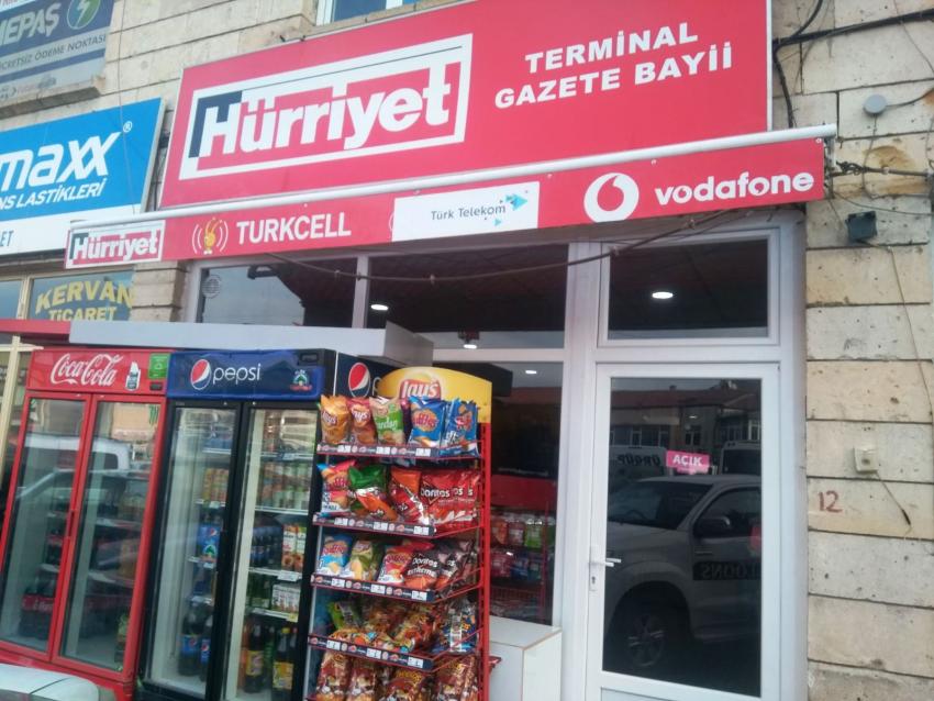 Terminal Gazete Bayii Satışlarına Devam Ediyor