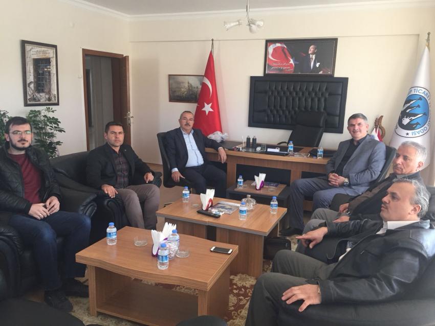 AK Parti Ürgüp İlçe Teşkilatından Ahmet Aydın'a Ziyaret