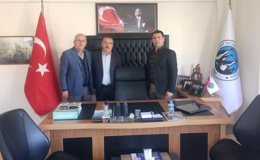 Belediye Başkanı Yıldız'dan Ahmet Aydın'a Ziyaret