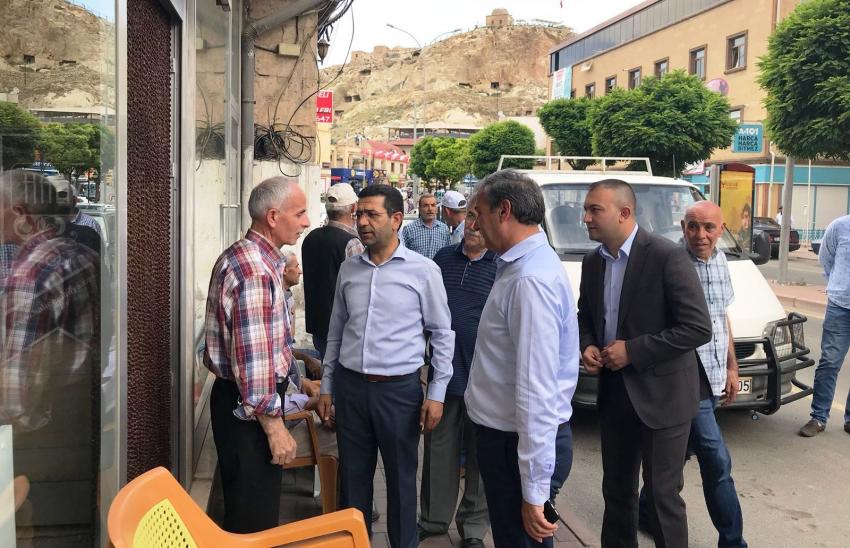MHP Adayı Mehmet Varol Ürgüp'te Esnafları Ziyaret Etti