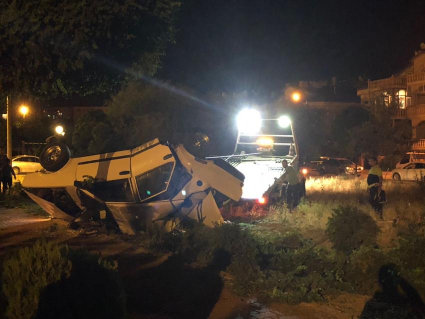 Trafik Kazası Meydana Geldi