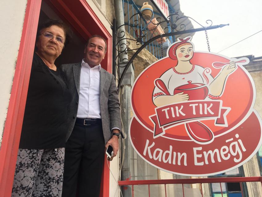 Bekir Ödemiş TIK TIK Kadın Emeğinin Konuğu Oldu