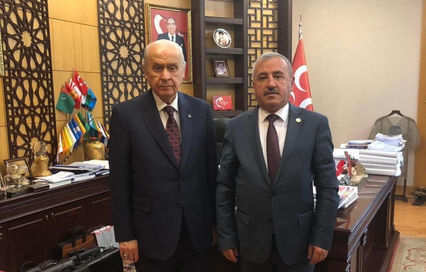 Başkan Genç Mhp Lideri Devlet Bahçeli’yi Ziyaret Etti