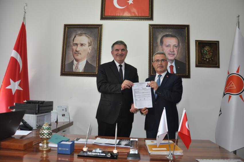 Mustafa Kılıç, Ürgüp Belediye Başkanlığı Aday Adaylığı Başvurusunu Yaptı