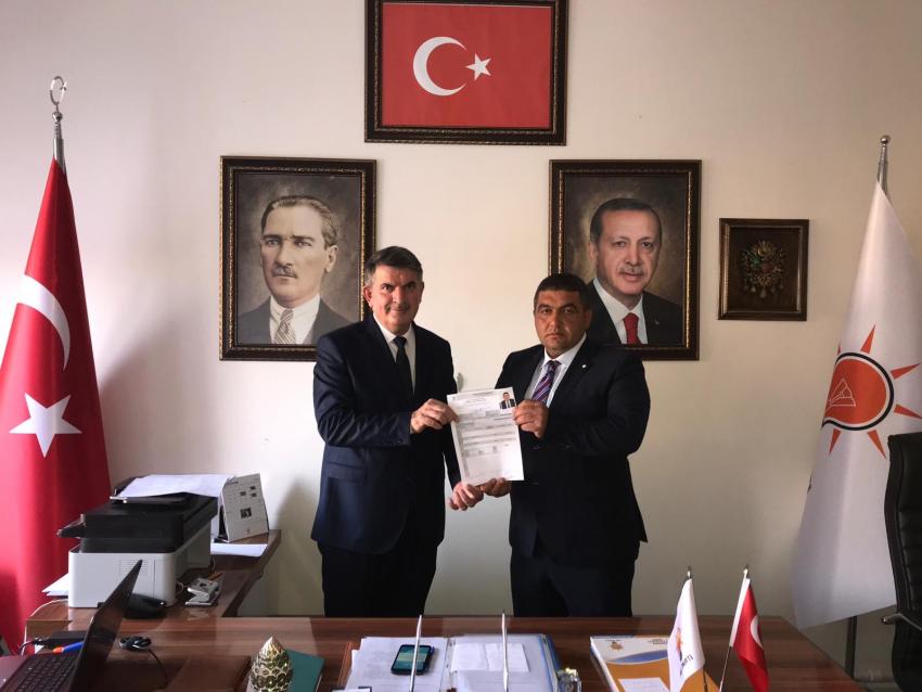 Hasan Hüseyin Köksal Ortahisar Belediye Başkan Aday Adaylığı Başvurusunu Yaptı