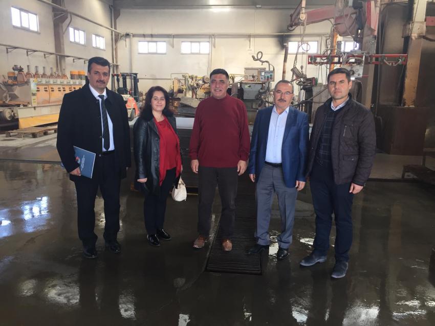 Nevşehir KUSİ Heyetinden Ürgüp firmalarına ziyaret