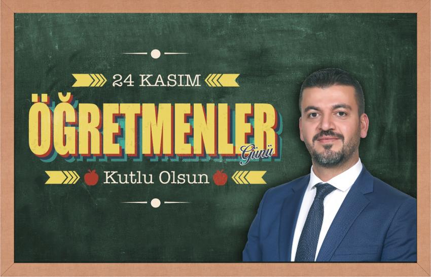 Mehmet Aktürk 'Öğretmenler Gününü Kutladı'