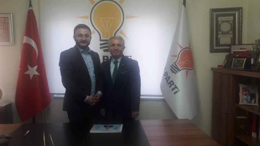 Hasan Albayrak Ak Parti İl Başkanını Ziyaret Etti