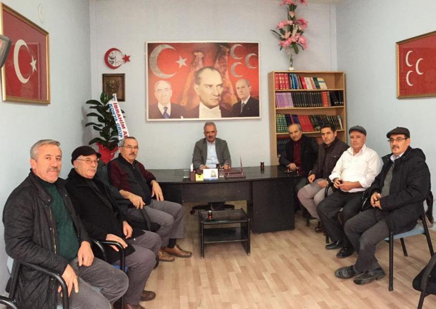 TSO Başkanı Aydın MHP'yi Ziyaret Etti