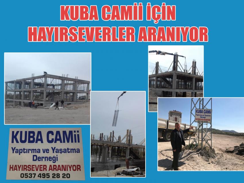 Ürgüplü Dernek Başkanı Türkegül Kuba Cami İçin Hayıseverlerin Yardımını Bekliyor