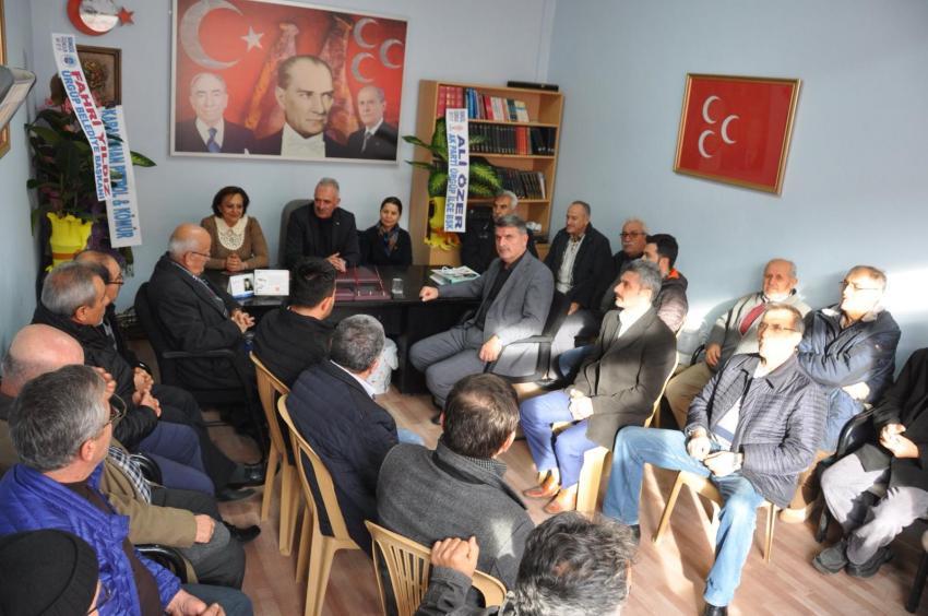 AK Parti Heyetinden MHP'ye Hayırlı Olsun Ziyareti