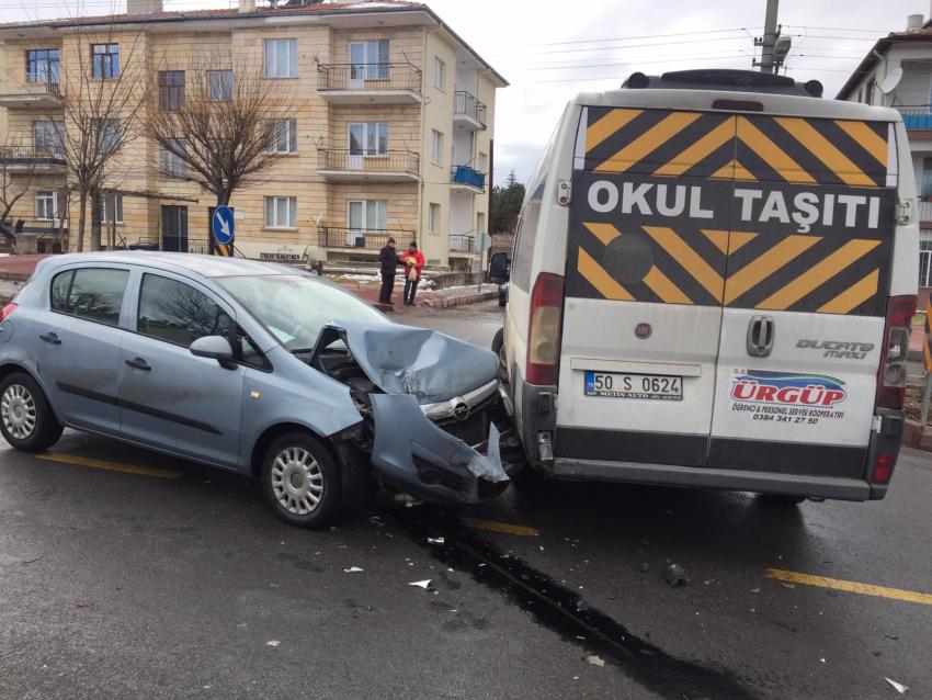 Trafik Kazası Meydana Geldi