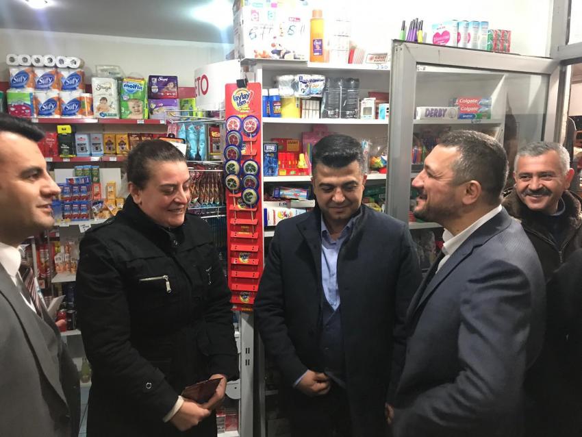 Açıkgöz, Nar beldesinde seçim çalışmalarına katıldı