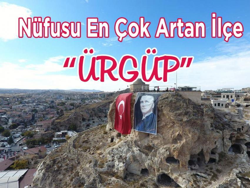 Nüfusu En Çok Artan İlçe Ürgüp Oldu