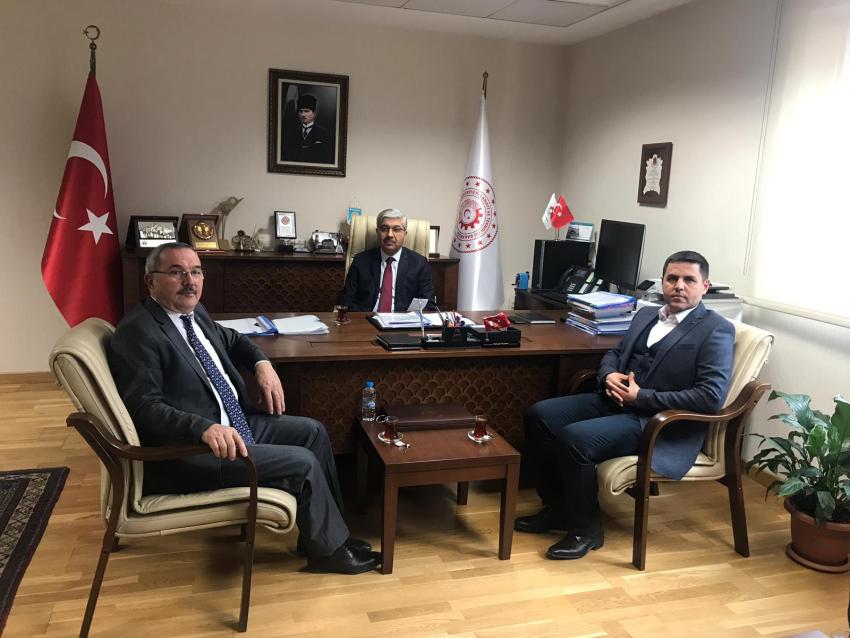 TSO Başkanı Aydın Yeni Sanayi Bölgesi Kurulması İçin Çeşitli Ziyaretler Bulundu