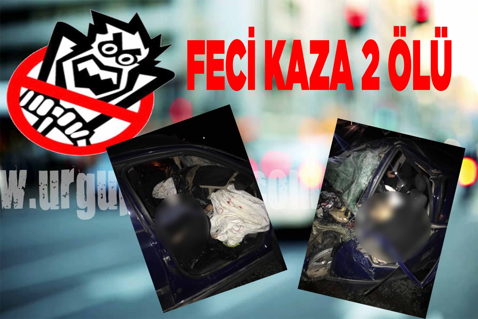 Ürgüp Kayseri Yolunda Feci Kaza 2 Ölü
