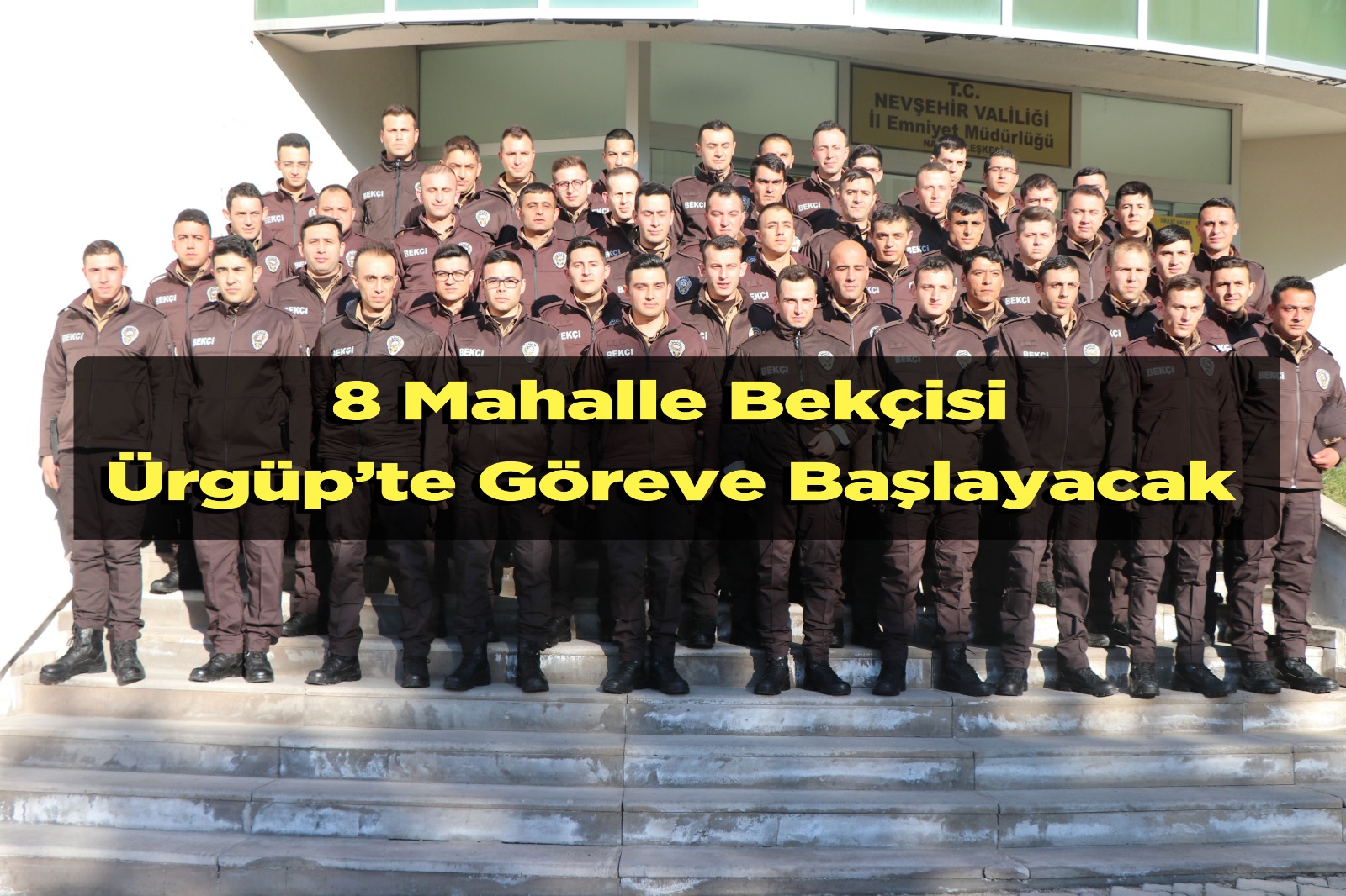 Ürgüp’te 8 Bekçi Göreve Başlayacak