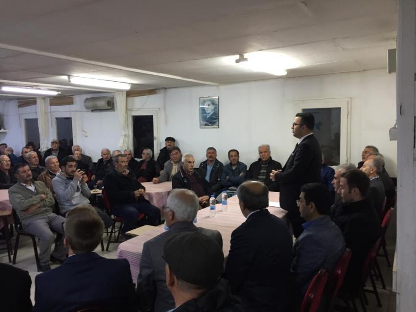 MHP Adayı Hasan Erdoğan'ın Toplantısına Yoğun İlgi
