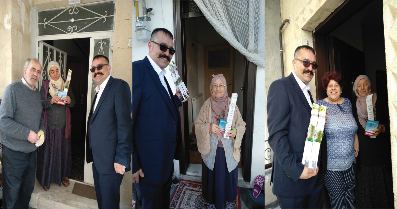 Muhtar Adayı Ahmet Değirmenciden Örnek Davranış
