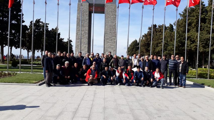Ürgüplü Esnaflar Çanakkaleyi Gezdi