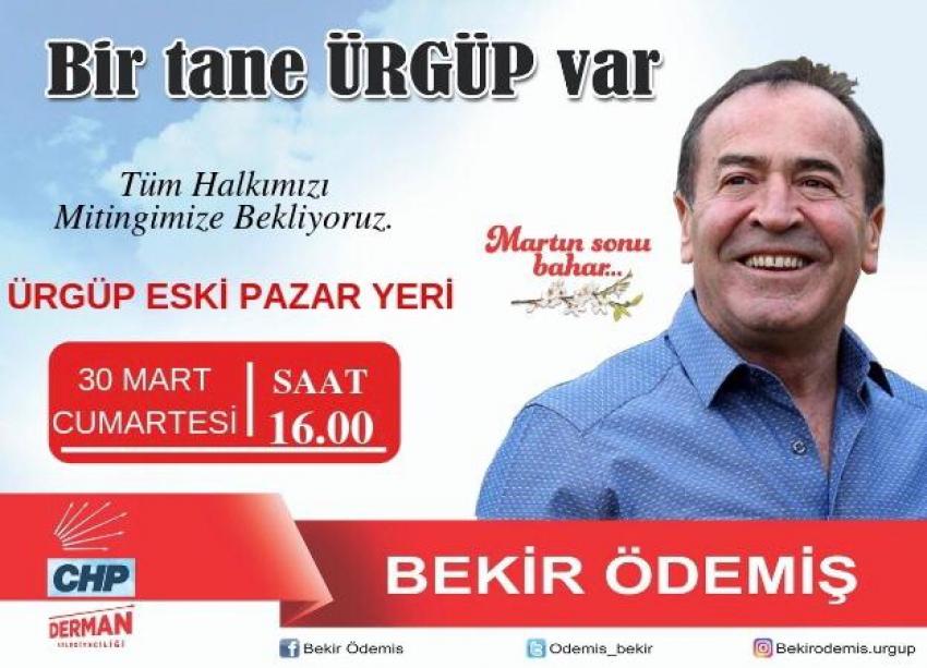 Bekir Ödemiş ‘Tüm Halkımızı Mitingimize Bekliyoruz’