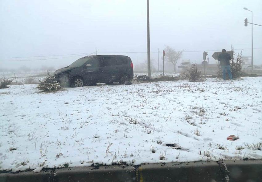 Trafik Kazası Meydana Geldi