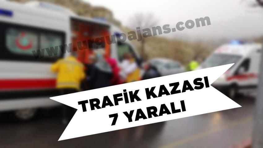7 Yaralının Bulunduğu Trafik Kazasında LPG Tankı Koparak Yola Savruldu