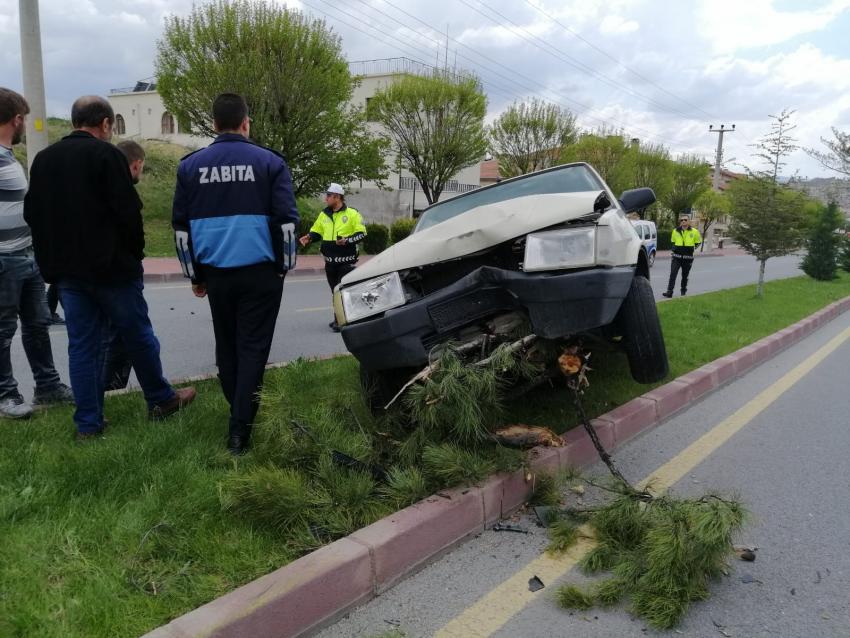 Trafik Kazası Meydana Geldi