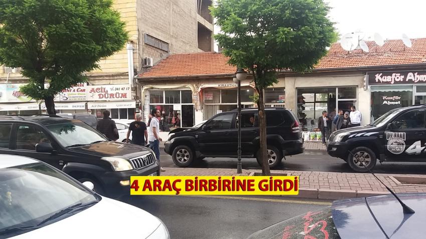 Zincirleme Kaza Meydana Geldi