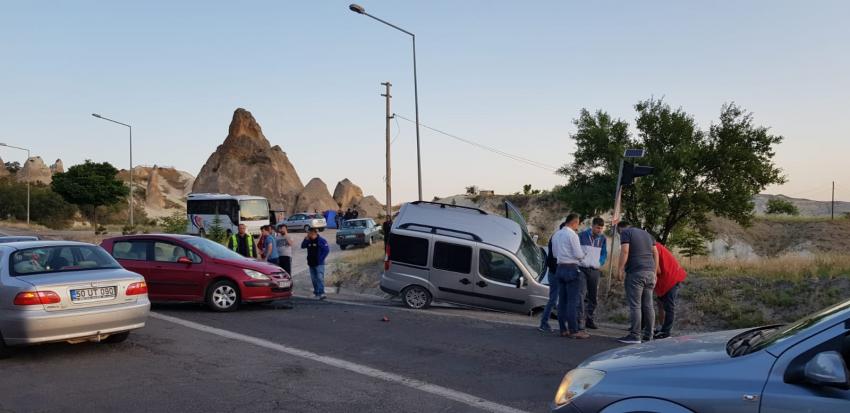 Trafik Kazası Meydana Geldi